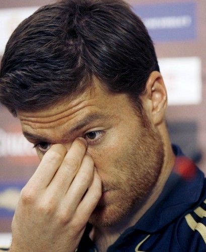 Imágenes de la trayectoria de Xabi Alonso con la selección española.