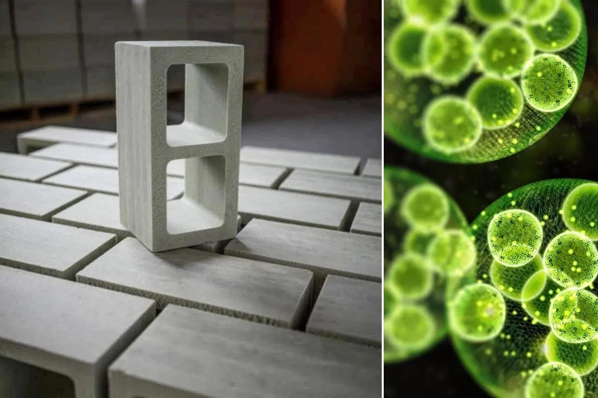 Bloques hechos con biocemento, más ecológico y eficaz