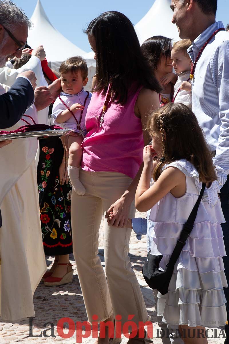 Imposición de nuevos hermanos cofrades de la Vera Cruz de Caravaca