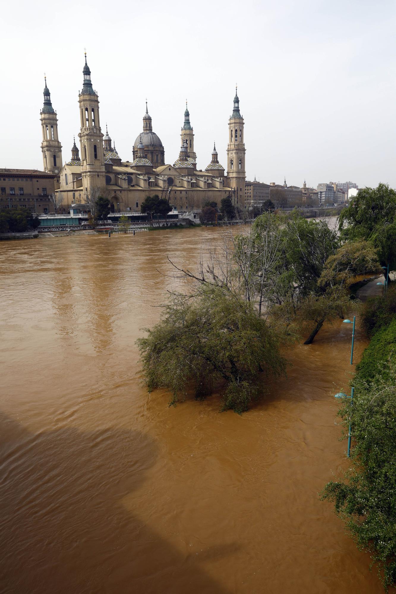 Crecida del río Ebro