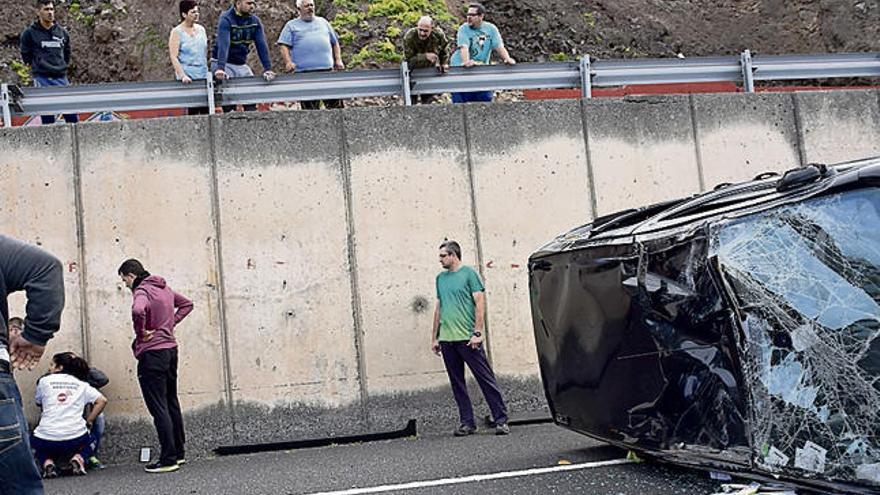 Un muerto y un herido grave en dos accidentes de motos en Gran Canaria