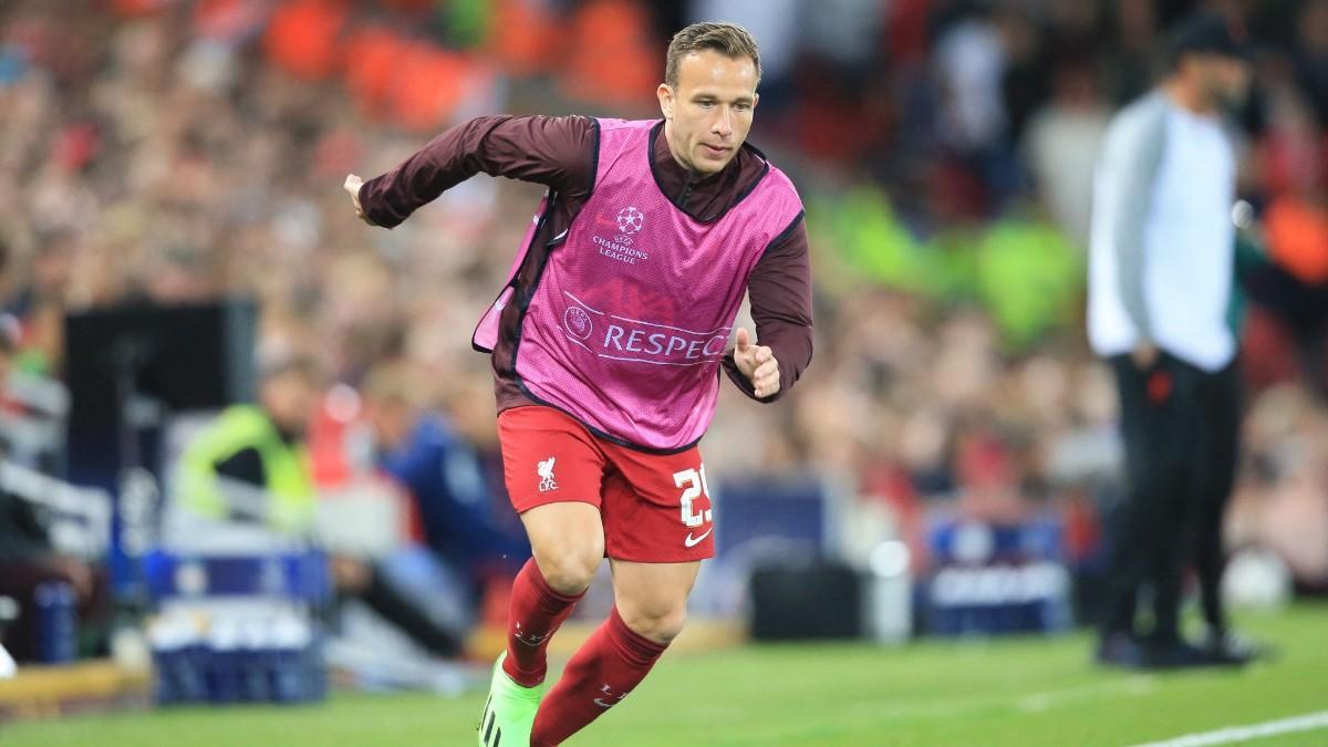 Arthur Melo, jugador del Liverpool