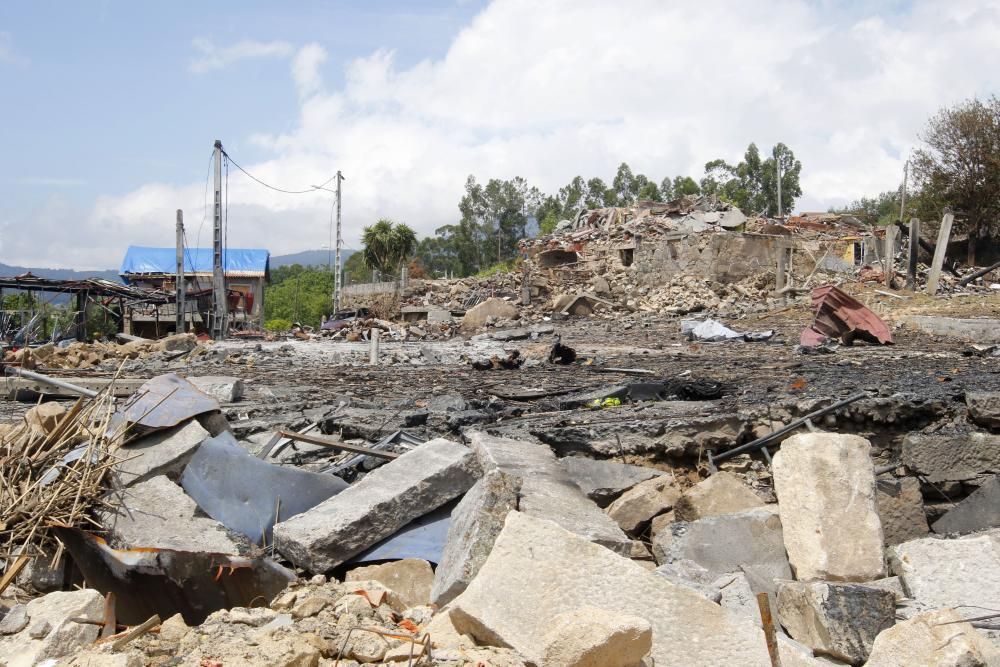 Explosión en Tui (Pontevedra) | La "zona cero", cinco días después de la catástrofe