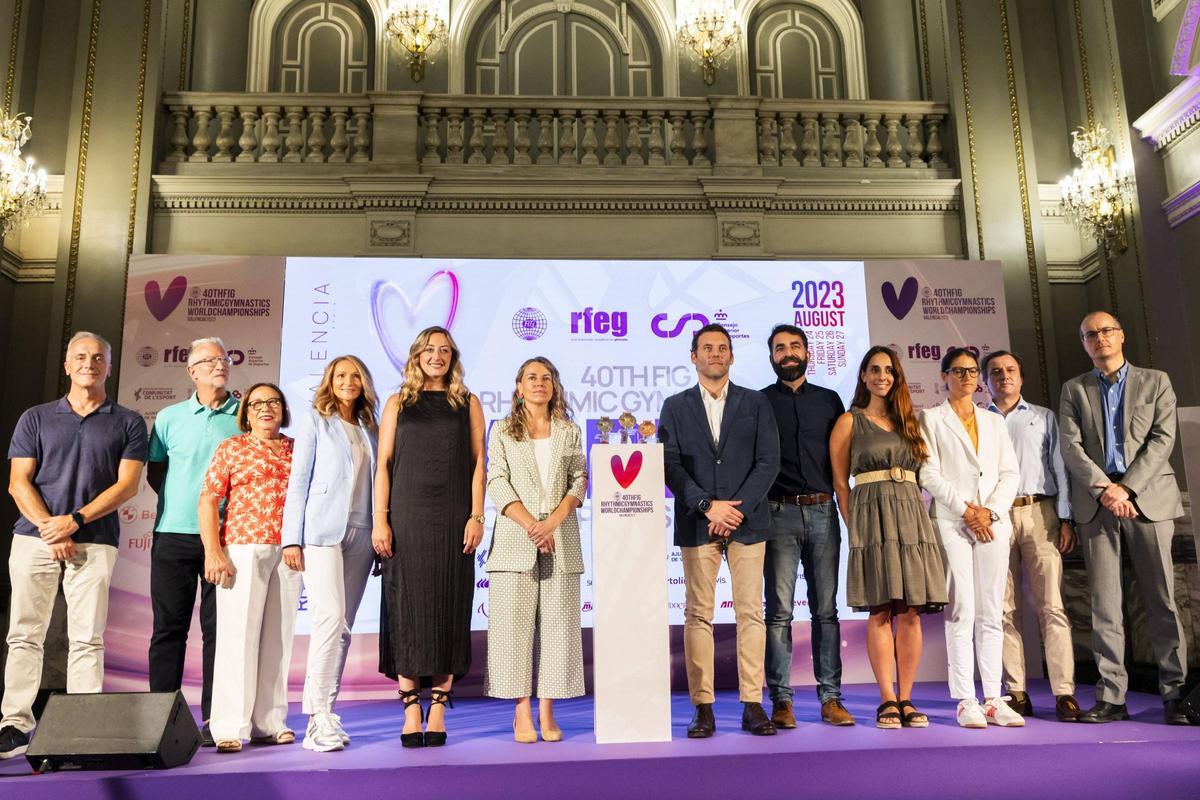 Presentación del Mundial de Gimnasia