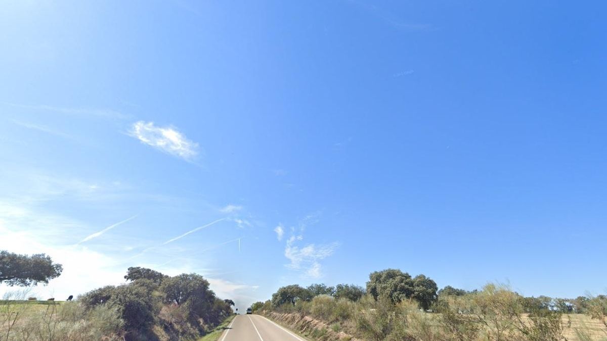 Imagen de la carretera EX-372.