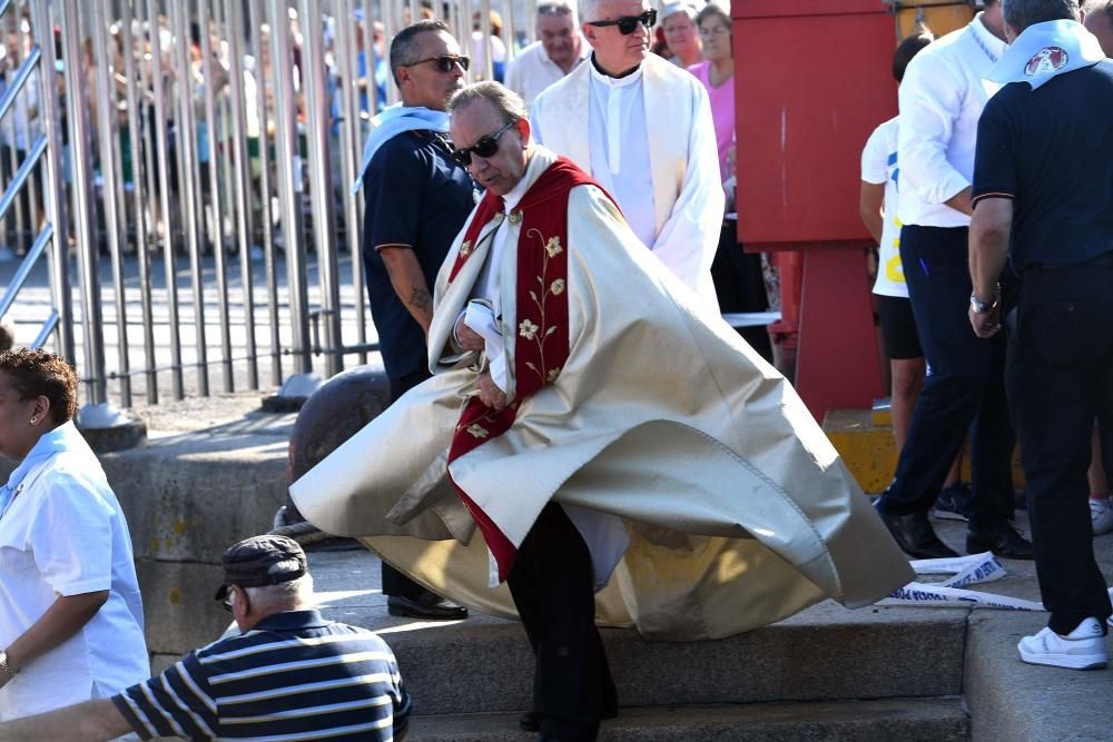 Procesión de la Virgen del Carmen en A Coruña