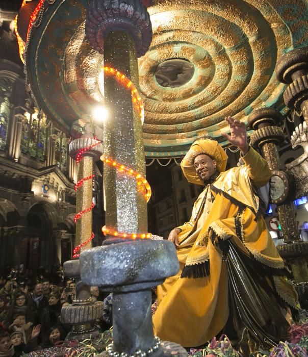 Cabalgata de los Reyes Magos en Oviedo