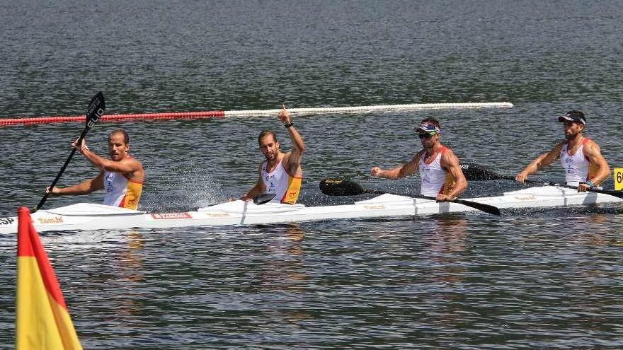 El K4 masculino de España volvió a ganar la competición por paises.