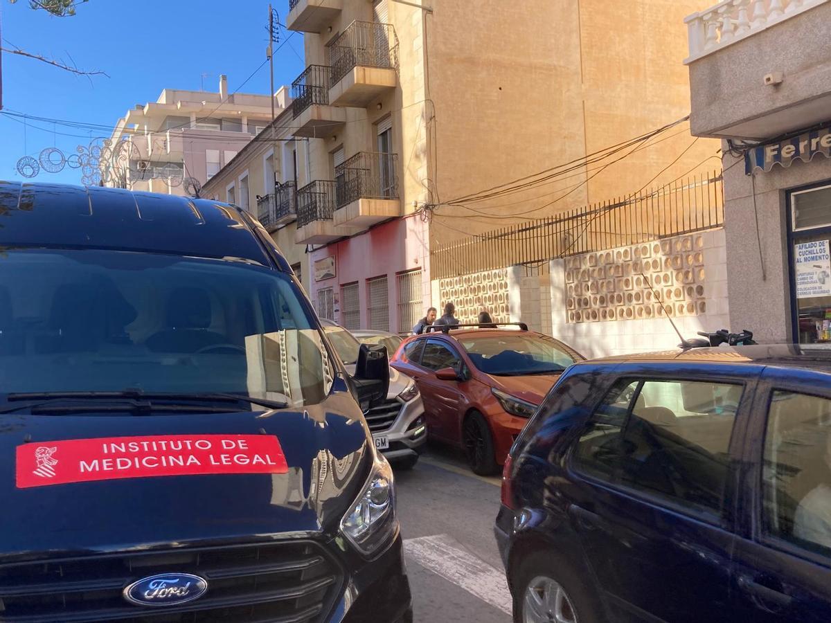 Calle en la que se ha producido el hallazgo del cadáver