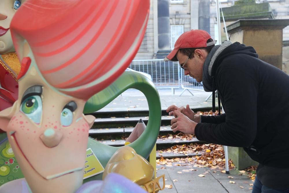 La falla que ya se ha plantado en Lancaster (Reino Unido).