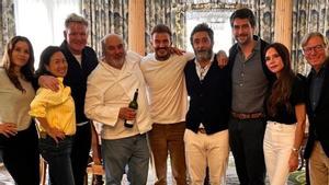 David Beckham celebra su cumpleaños en Valladolid