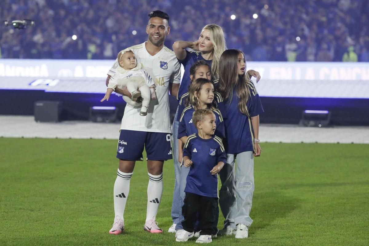 Presentación de Falcao García como jugador de Millonarios