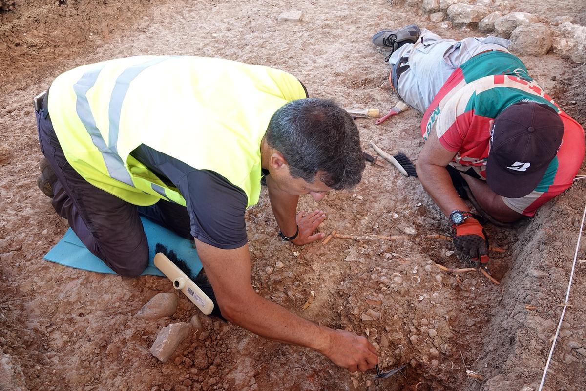 Trabajos en Cerro del Villar.