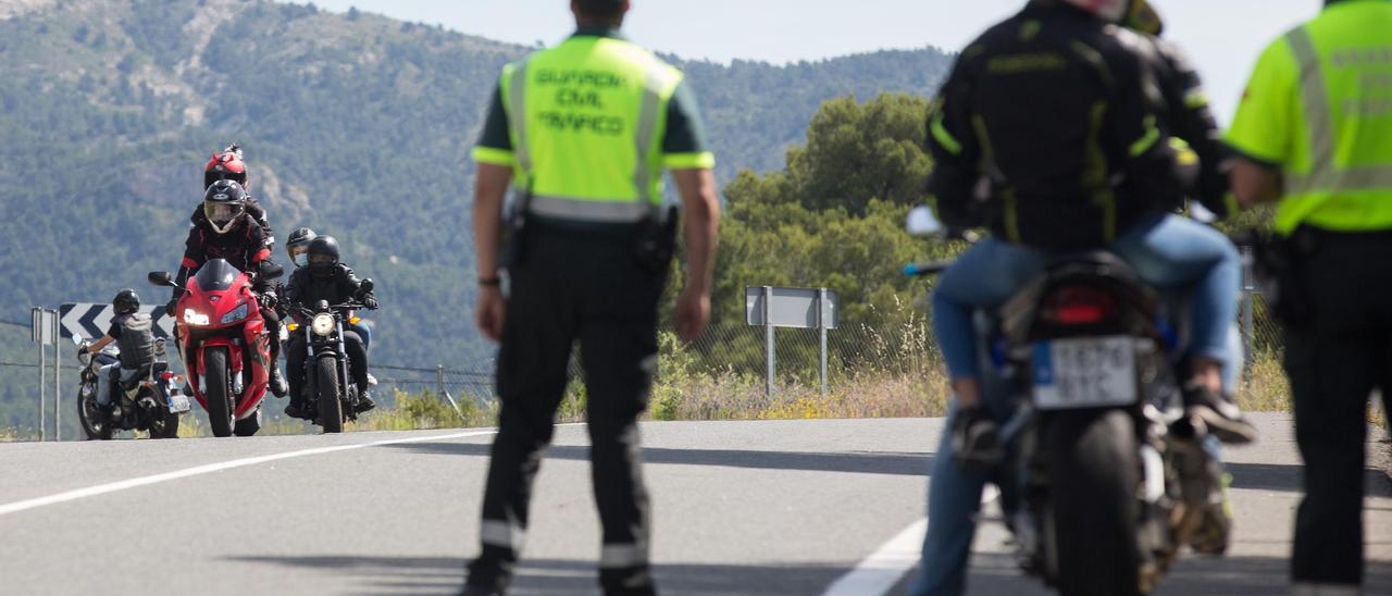 Un control en La Carrasqueta