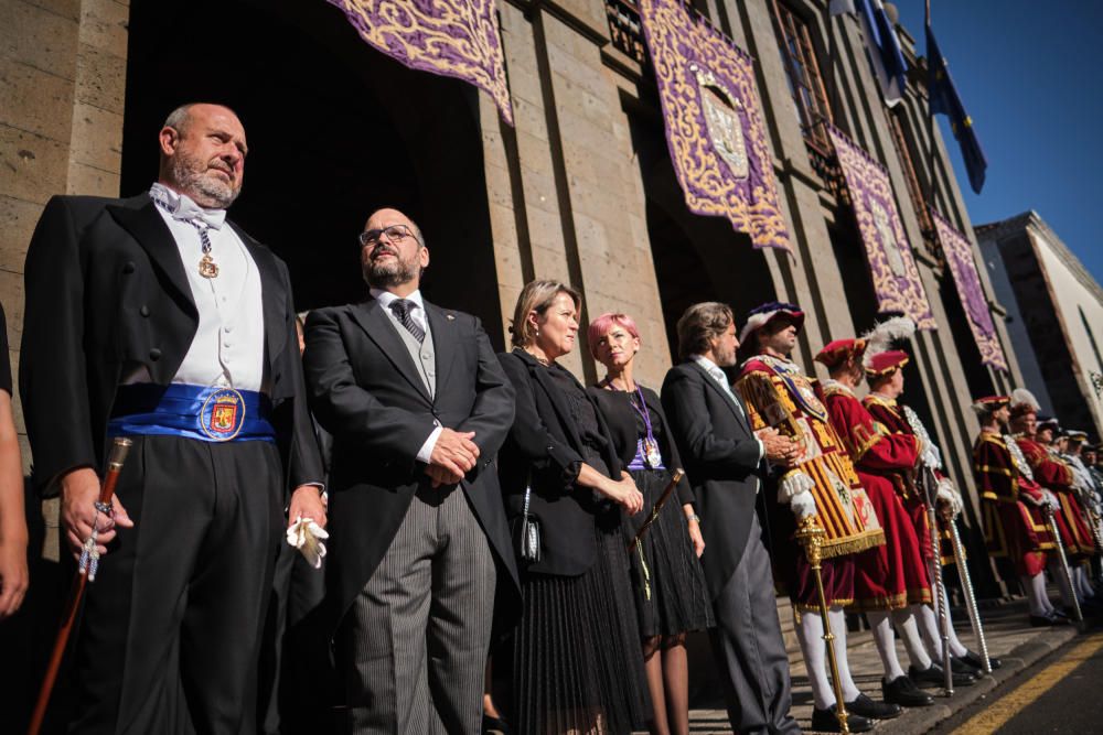 Procesión del día grande de las Fiestas del Cristo