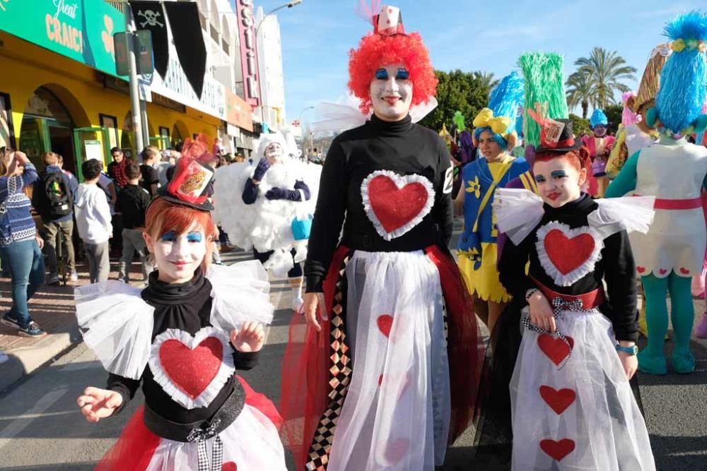 San Antonio se vuelca con el Carnaval