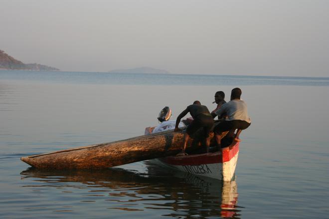 Vida cotidiana en el lago Malawi