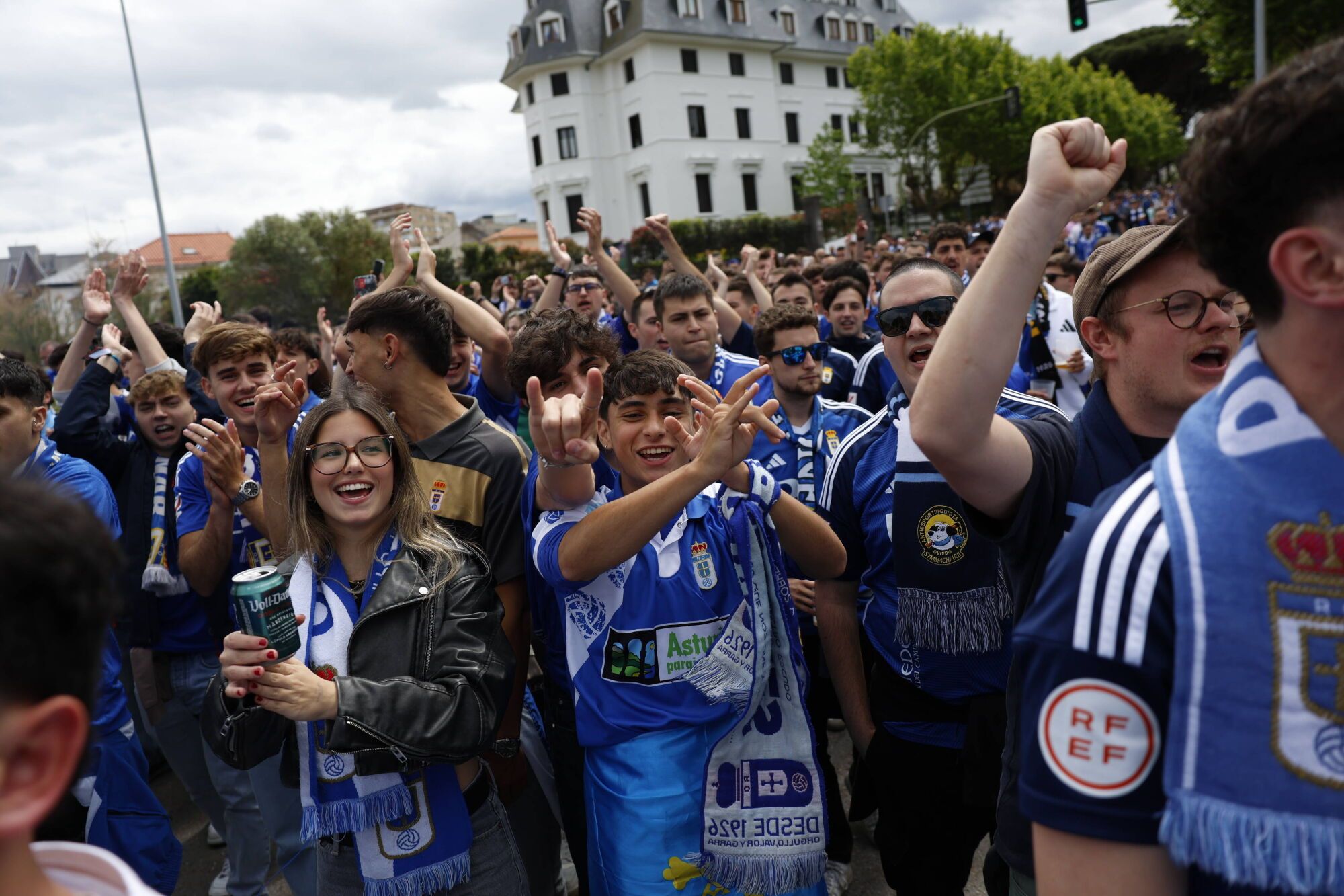 Así fue el partido entre el Real Oviedo y el Racing de Santander