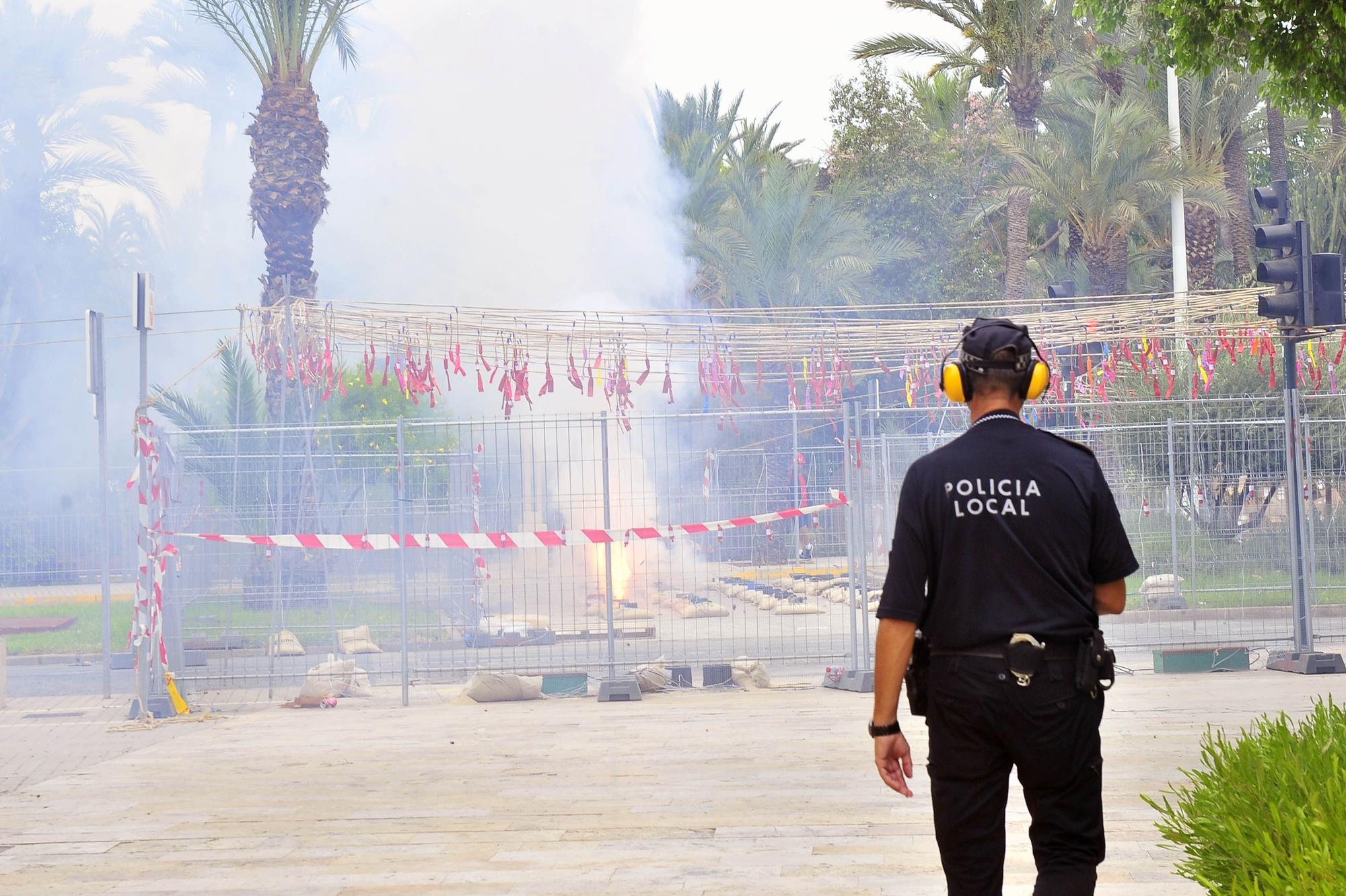 Así ha sido la última mascletà a concurso de Elche