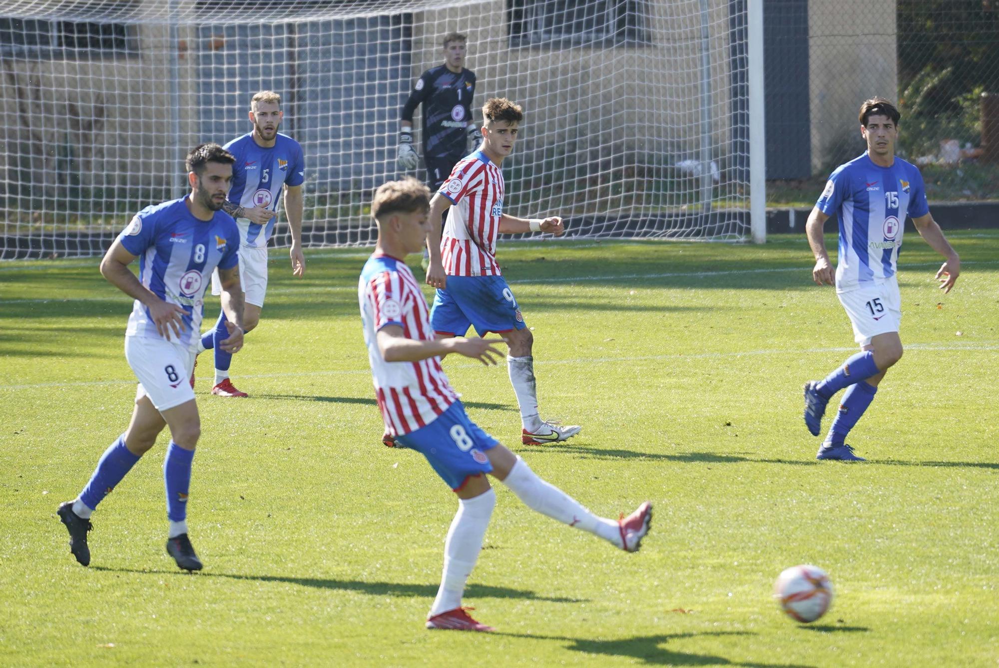 Un efectiu Figueres dona la sorpresa i s’apunta el derbi davant el Girona B