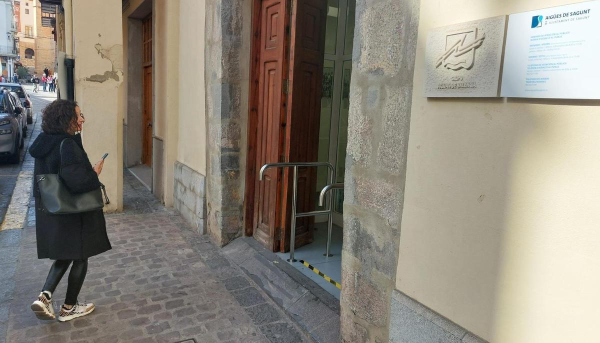 Oficina de Aigües de Sagunt.