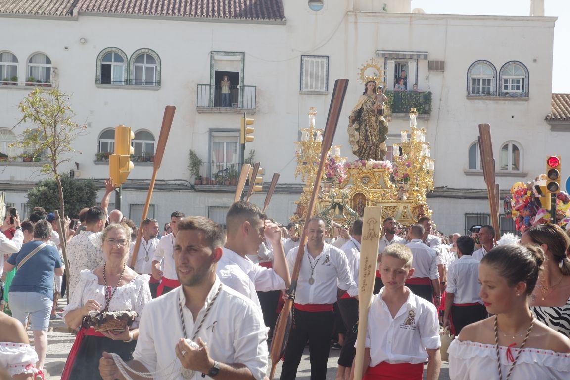 Procesión de la Virgen del Carmen de Huelin