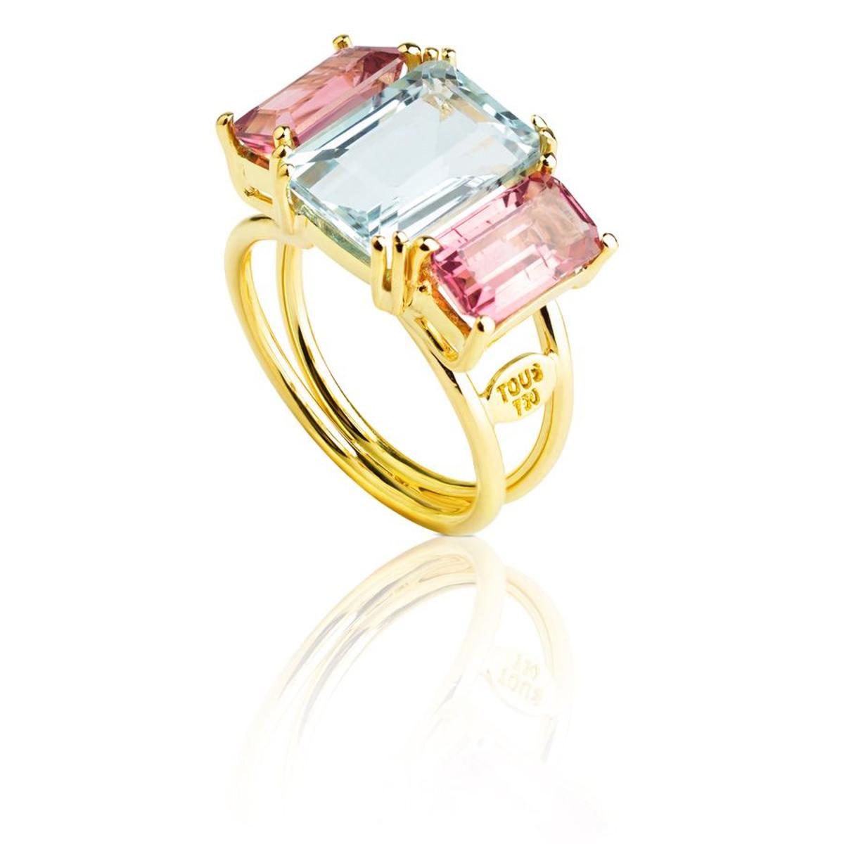 Anillo con cristales Tous