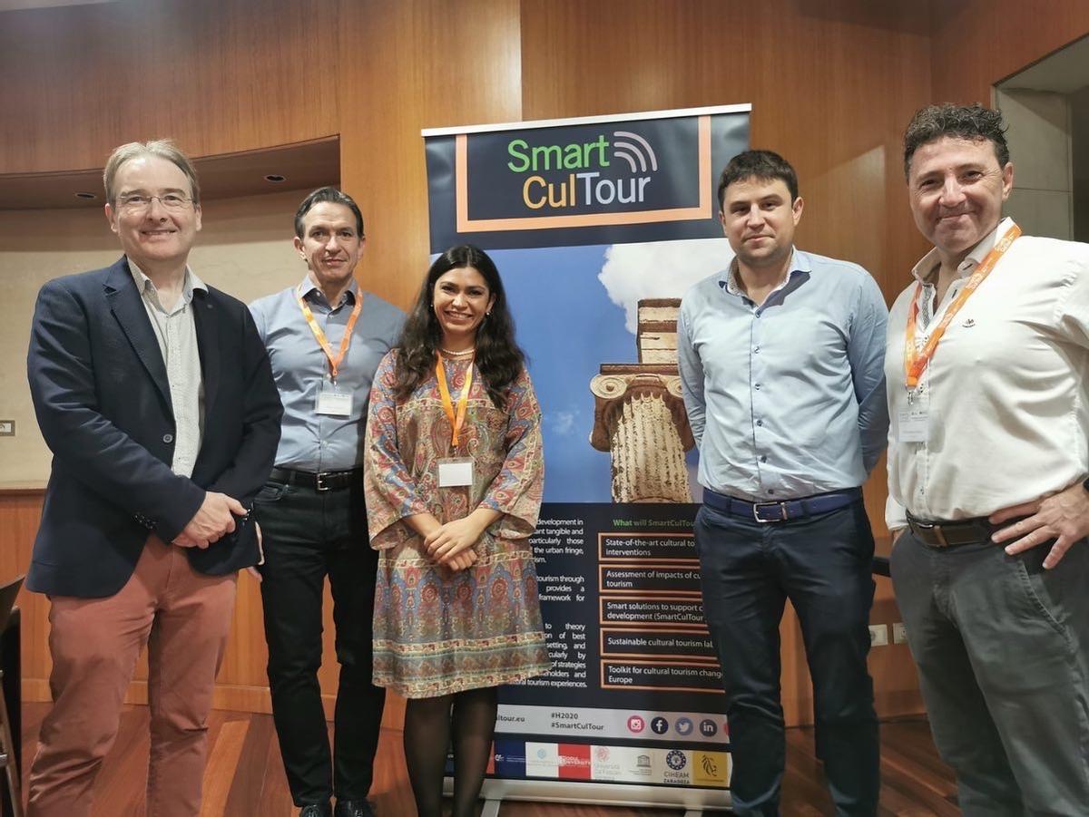 Huesca acogió la reunión del proyecto SmartCultTour con responsables de la Unesco.