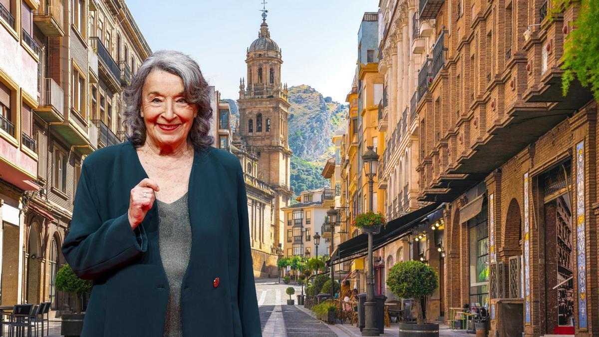 Petra Martínez y su refugio en Andalucía.