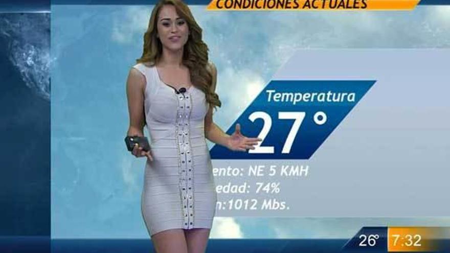 La chica del tiempo de Televisa revoluciona la red