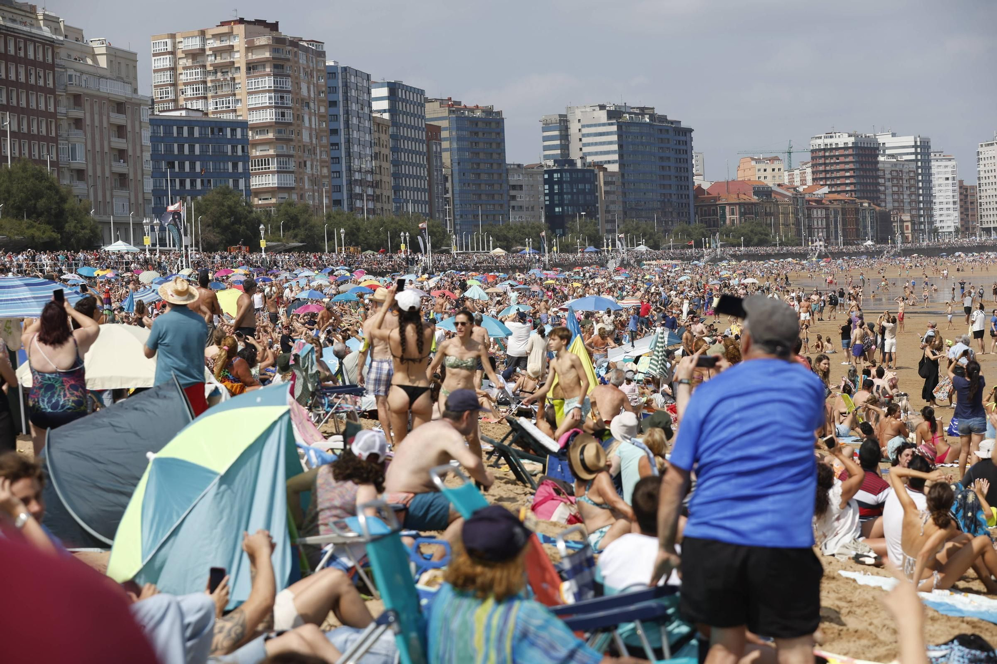 El espectacular y multitudinario Festival Aéreo de Gijón, en imágenes