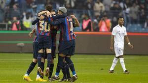 El Barça pasó por encima del Madrid en la final