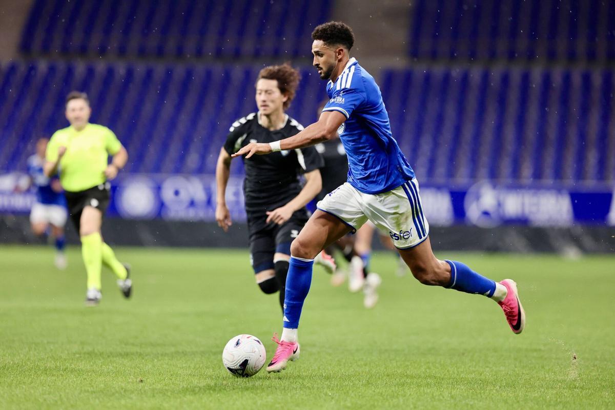 Así fue el partido entre el Real Oviedo y Le Havre
