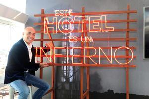Kike Sarasola presentó el programa ’Este hotel es un infierno’