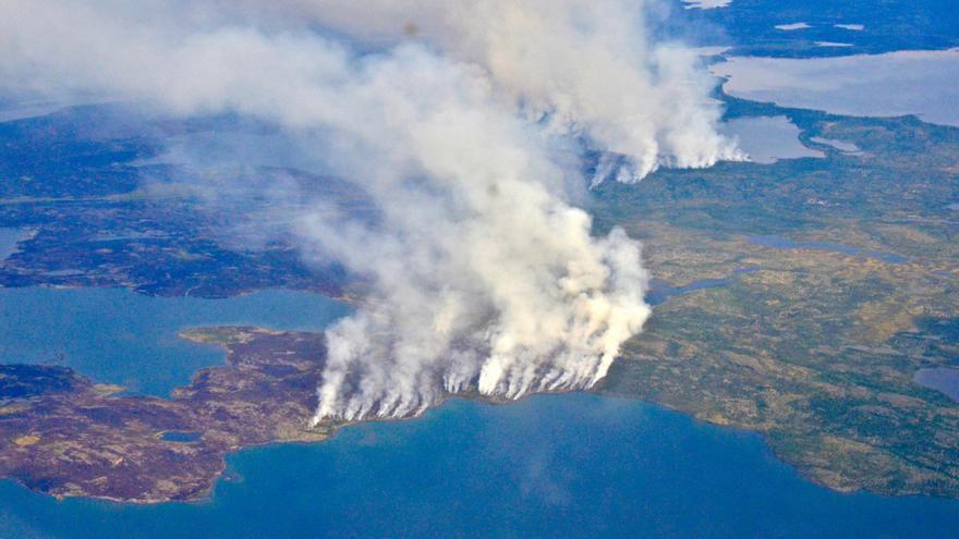 Los incendios del Ártico ya queman en dos años lo mismo que en los últimos 40