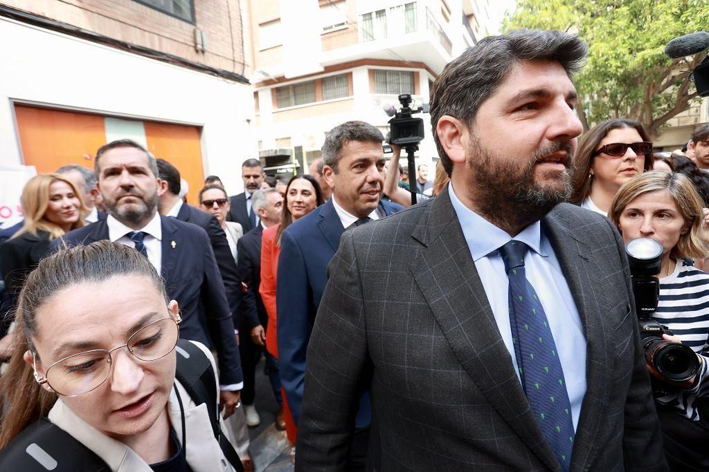 El acto del Scrats en Murcia contra el hachazo al Trasvase, en imágenes