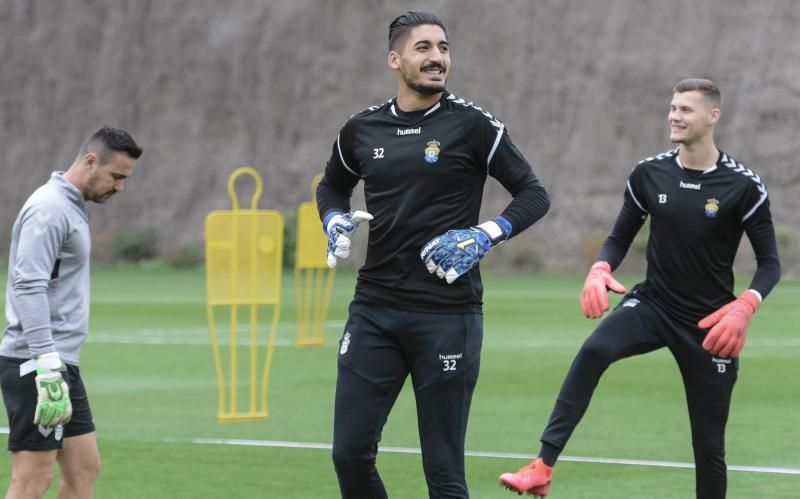 LAS PALMAS DE GRAN CANARIA. Entrenamiento de la UDLP  | 03/03/2020 | Fotógrafo: José Pérez Curbelo