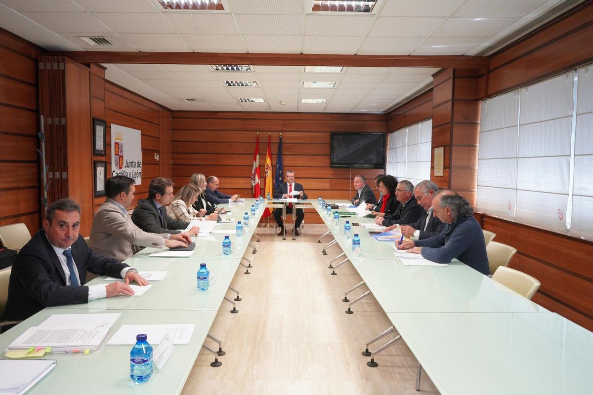 Reunión del Consejo Agrario de Castilla y León.