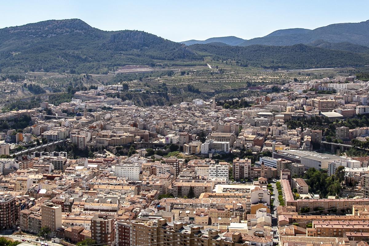 Una panorámica de Alcoy.