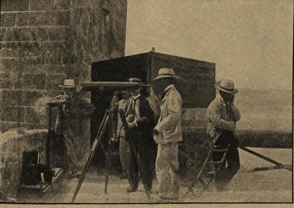 Schon 1905 reisten Wissenschaftler zur Beobachtung der Sonnenfinsternis nach Mallorca