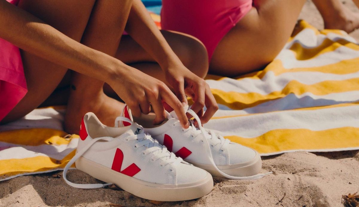 Veja - Tenis Esplar con logo para mujer