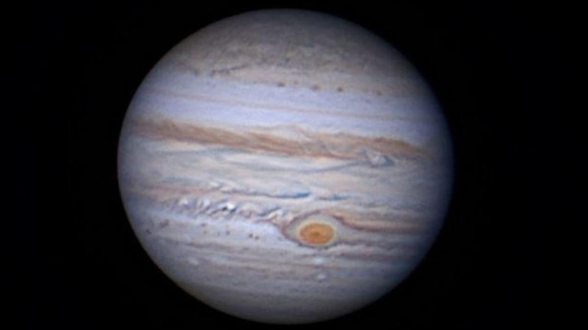 Júpiter, visto desde el Observatorio de Puig des Molins |  AEE