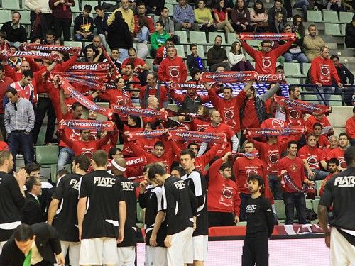 Partido entre el UCAM-Murcia y el Joventut de Badalona