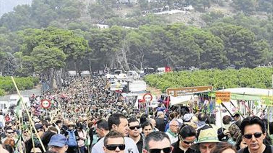 Los trámites para declarar BIC la Romeria de les Canyes, en marcha