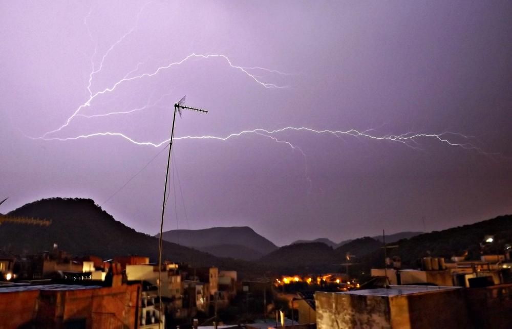 Tormenta con más de 22.000 rayos en la C. Valenciana