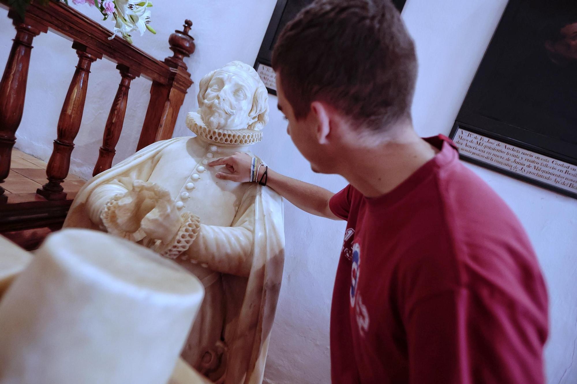 Visita a la ermita de San Diego con motivo de la fuga estudiantil
