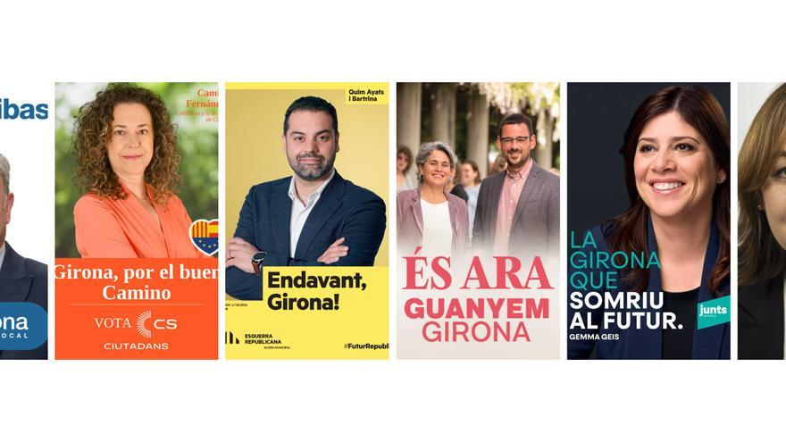 El rostre i els colors, elements claus dels cartells electorals