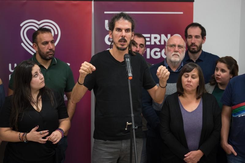 Noche electoral de Podemos en Santa Cruz