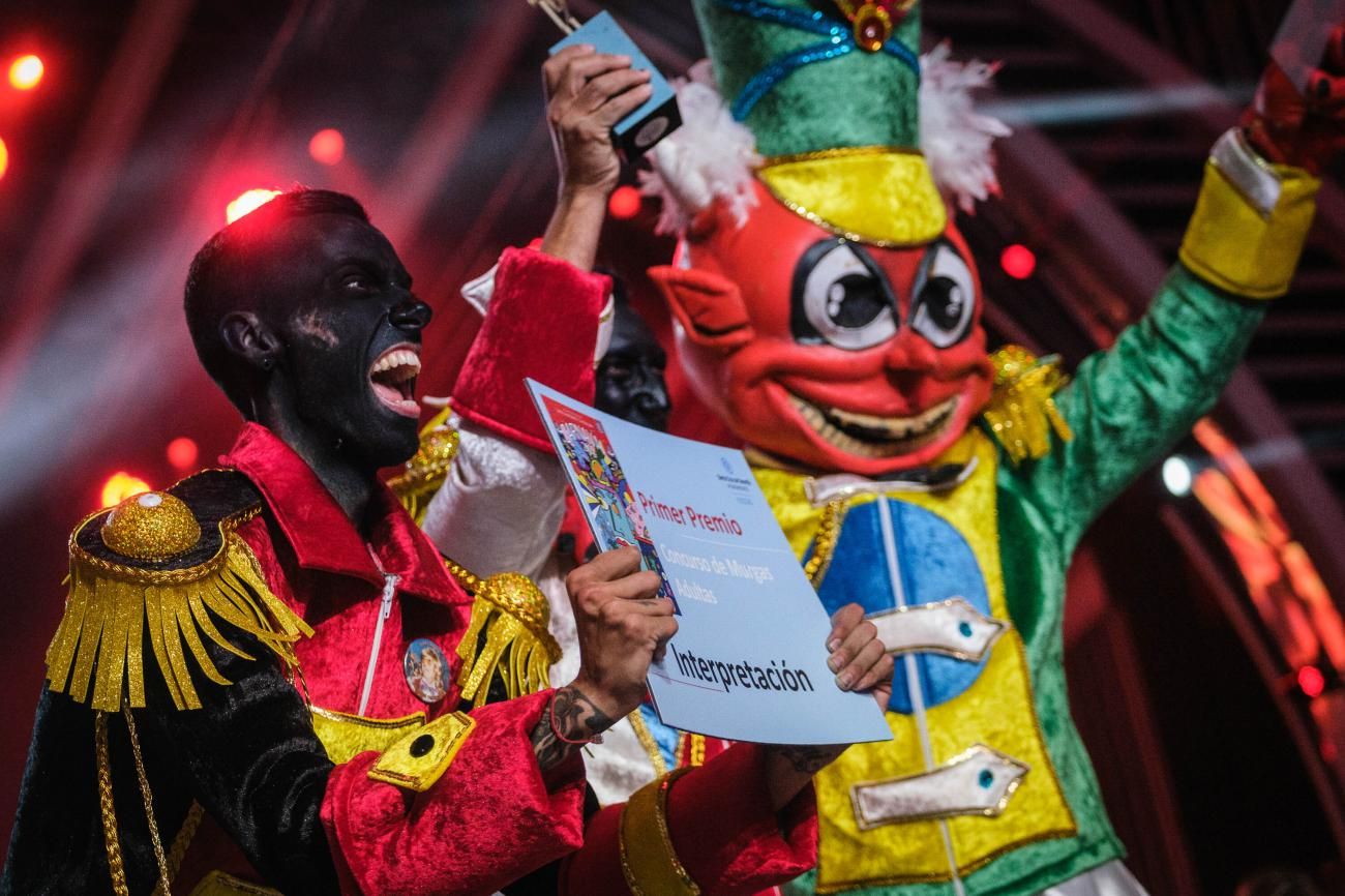 Ganadores del concurso de murgas del Carnaval de Santa Cruz de Tenerife 2022