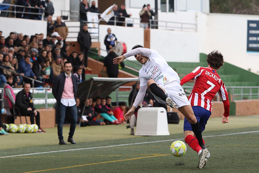 Partido de la Peña y el Atlético de Madrid B